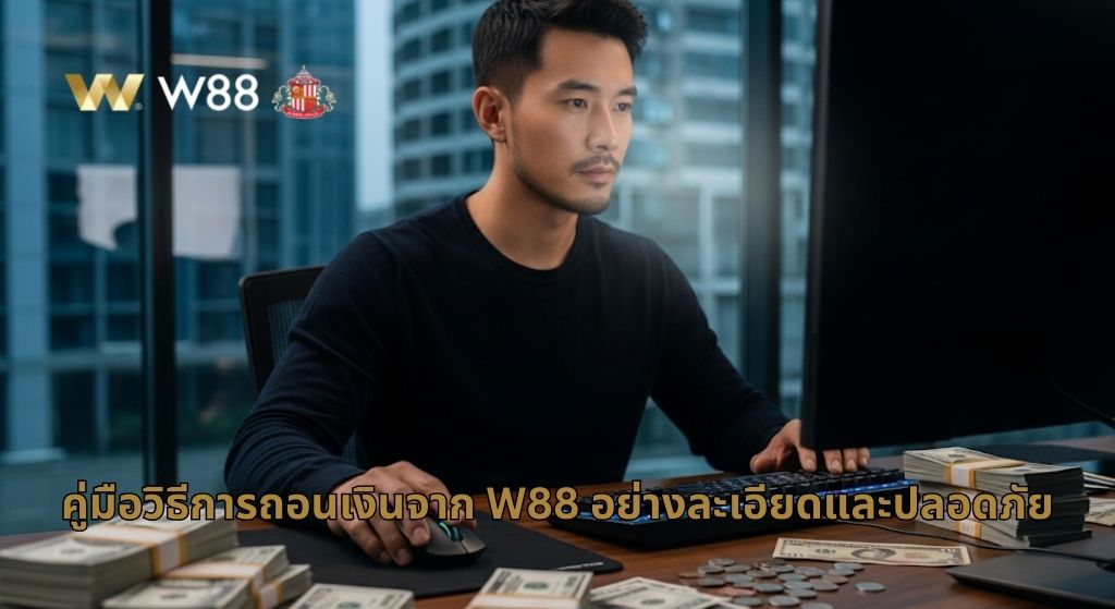 การถอนเงิน W88