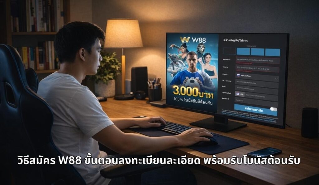 สมัครสมาชิก W88